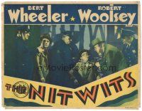 8g472 NITWITS LC '35 Bert Wheeler & Robert Woolsey are interrogated by the police!