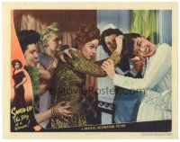 8g927 SMASH-UP LC #6 '46 great close up of Susan Hayward catfighting while other women watch!