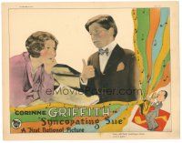 8g947 SYNCOPATING SUE LC '26 kid tells Corinne Griffith guys think she's great, cool border art!
