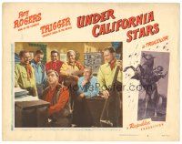 8g970 UNDER CALIFORNIA STARS LC #3 '48 Andy Devine plays with Bob Nolan & Sons of the Pioneers!