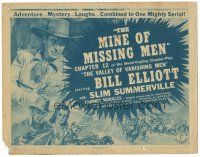 8g284 VALLEY OF VANISHING MEN chapter 12 TC '42 Wild Bill Elliot serial, Mine of Vanishing Men!