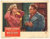 8g267 WHITE HEAT LC #7 '49 James Cagney is Cody Jarrett, classic film noir, top of the world, Ma!