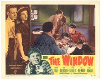 8g268 WINDOW LC #4 '49 Bobby Driscoll tries to tell the police what he saw, but nobody believes!