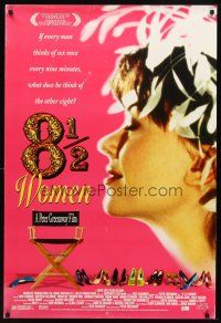 8h008 8 1/2 WOMEN 1sh '99 Peter Greenaway directed, every man thinks of sex once every 9 minutes!