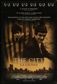 8h125 CITY 1sh '98 Anthony Rivera, Joseph Rigano, immigrant stories!