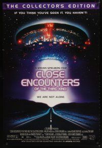 8h129 CLOSE ENCOUNTERS OF THE THIRD KIND video 1sh R98 Steven Spielberg sci-fi classic!