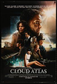 8h130 CLOUD ATLAS advance DS 1sh '12 Tom Hanks, Halle Berry, Jim Broadbent, Hugo Weaving!