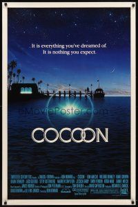 8h133 COCOON 1sh '85 Ron Howard classic, Don Ameche, Wilford Brimley, Tawnee Welch