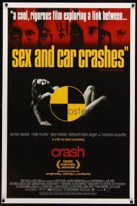 8h141 CRASH 1sh '96 David Cronenberg, James Spader & sexy Deborah Kara Unger!
