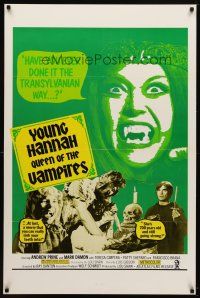 8h150 CRYPT OF THE LIVING DEAD 1sh '73 have you ever done it the Transylvanian way?