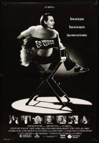 8h197 ED WOOD DS 1sh '94 Tim Burton, Johnny Depp in the director's chair, mostly true!