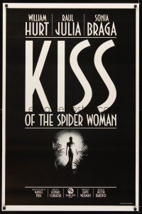 8h447 KISS OF THE SPIDER WOMAN int'l 1sh '85 Sonia Braga, William Hurt, Raul Julia!