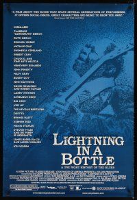8h477 LIGHTNING IN A BOTTLE DS 1sh '04 Delta blues documentary, cool image of B.B. King!
