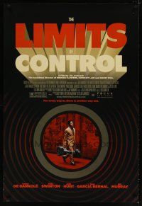 8h478 LIMITS OF CONTROL DS 1sh '09 Jim Jarmusch directed, Isaach De Bankole, cool image!
