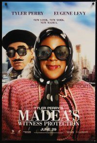 8h489 MADEA'S WITNESS PROTECTION teaser DS 1sh '12 cool image of Tyler Perry in title role!