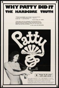 8h586 PATTY 1sh '76 X-rated mockumentary of the Patty Hearst kidnapping!