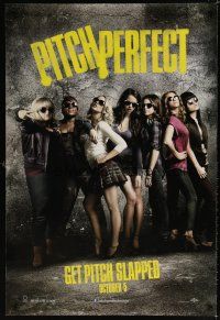 8h601 PITCH PERFECT teaser DS 1sh '12 Anna Kendrick, Skylar Astin, Ben Platt, Brittany Snow!
