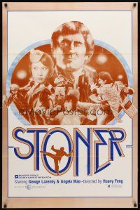 8h710 STONER 1sh '72 George Lazenby in title role, martial arts action!