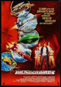 8h744 THUNDERBIRDS advance DS 1sh '04 directed by Jonathan Frakes, Bill Paxton