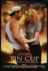 8h748 TIN CUP 1sh '96 Kevin Costner, sexy Rene Russo, Don Johnson, golf!