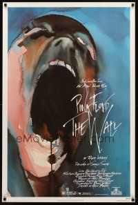 8h798 WALL 1sh '82 Pink Floyd, Roger Waters, classic Gerald Scarfe rock & roll artwork!