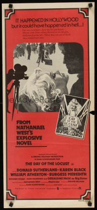 8j620 DAY OF THE LOCUST Aust daybill '75 John Schlesinger's version of Nathaniel West's novel!