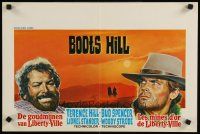 8j359 BOOT HILL Belgian '69 La collina degli stivali, Woody Strode, Terence Hill, Bud Spencer!