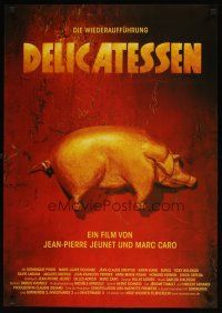 8j226 DELICATESSEN German R00 Jean-Pierre Jeunet & Marc Caro cannibalism cooking comedy!
