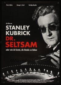 8j229 DR. STRANGELOVE German R06 Stanley Kubrick classic, great image of Peter Sellers!