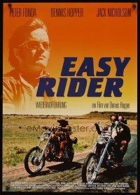 8j230 EASY RIDER German R06 Peter Fonda, motorcycle biker classic directed by Dennis Hopper!
