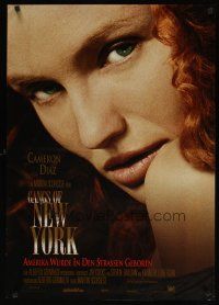 8j232 GANGS OF NEW YORK German '03 Martin Scorcese directed, pretty Cameron Diaz!