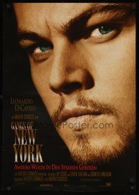 8j233 GANGS OF NEW YORK German '03 Martin Scorsese, close-up of Leonardo DiCaprio!