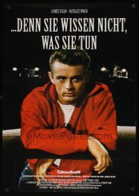8j244 REBEL WITHOUT A CAUSE German R02 Nicholas Ray, James Dean was a bad boy from a good family!