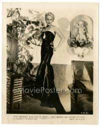 8k063 AIR HOSTESS 8x10 still '32 incredible full-length portrait of Thelma Todd in sexy dress!
