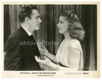 8k085 ANGELS WITH DIRTY FACES 8x10 still R56 c/u of sexy Ann Sheridan talking to Pat O'Brien!