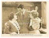 8k099 ARSENIC & OLD LACE 8x10 still '42 great Cary Grant between Josephine Hull & Jean Adair!