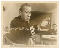 8k171 CAINE MUTINY 8x10 still '54 Humphrey Bogart classic, close up testifying in court!