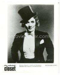 8k184 CELLULOID CLOSET 8x10 still '96 c/u of Marlene Dietrich in Josef Von Sternberg's Morocco!