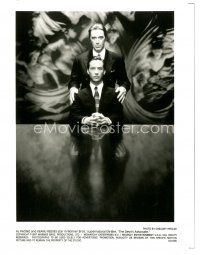 8k246 DEVIL'S ADVOCATE 8x10 still '97 best image of Keanu Reeves & demonic Al Pacino!