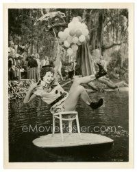 8k284 EASY TO LOVE 8x10 still '53 wacky portrait of Esther Williams in clown makeup!
