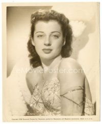8k355 GAIL RUSSELL 8x10 still '46 great head & shoulders close up in sexy sparkling dress!