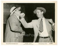 8k387 GLORY ALLEY 8x10 still '52 great close up of boxer Ralph Meeker punching guy in the face!