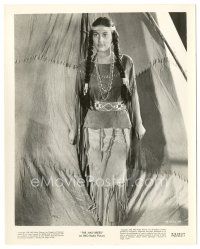 8k410 HALF-BREED 8x10 still '52 full-length portrait of Judy Walsh as a Native American Indian!