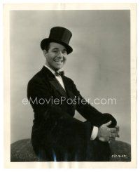8k706 NEW ADVENTURES OF GET-RICH-QUICK WALLINGFORD 8x10 still '31 William Haines in tux & top hat!