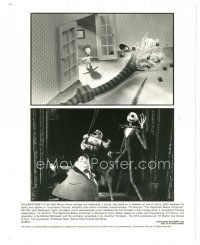 8k709 NIGHTMARE BEFORE CHRISTMAS 8x10 still '93 Tim Burton, Disney, great claymation images!
