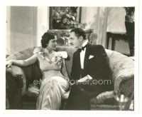 8k754 PRIVATE DETECTIVE 62 8x10 still '33 William Powell with pretty Margaret Lindsay on couch!