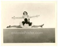 8k808 ROSALIE 8x10 still '37 great image of sexy Eleanor Powell in cool outfit doing the splits!