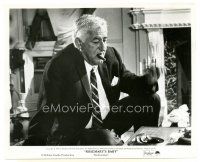 8k815 ROSEMARY'S BABY candid 8x10 still '68 producer William Castle checks the set before shooting!