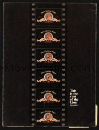 8m032 MGM 1965-66 campaign book '65 Cincinnati Kid, Elvis in Harum Scarum, Doctor Zhivago & more!