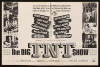 8m551 BIG T.N.T. SHOW pressbook '66 rock & roll, traditional blues, country western & folk rock!